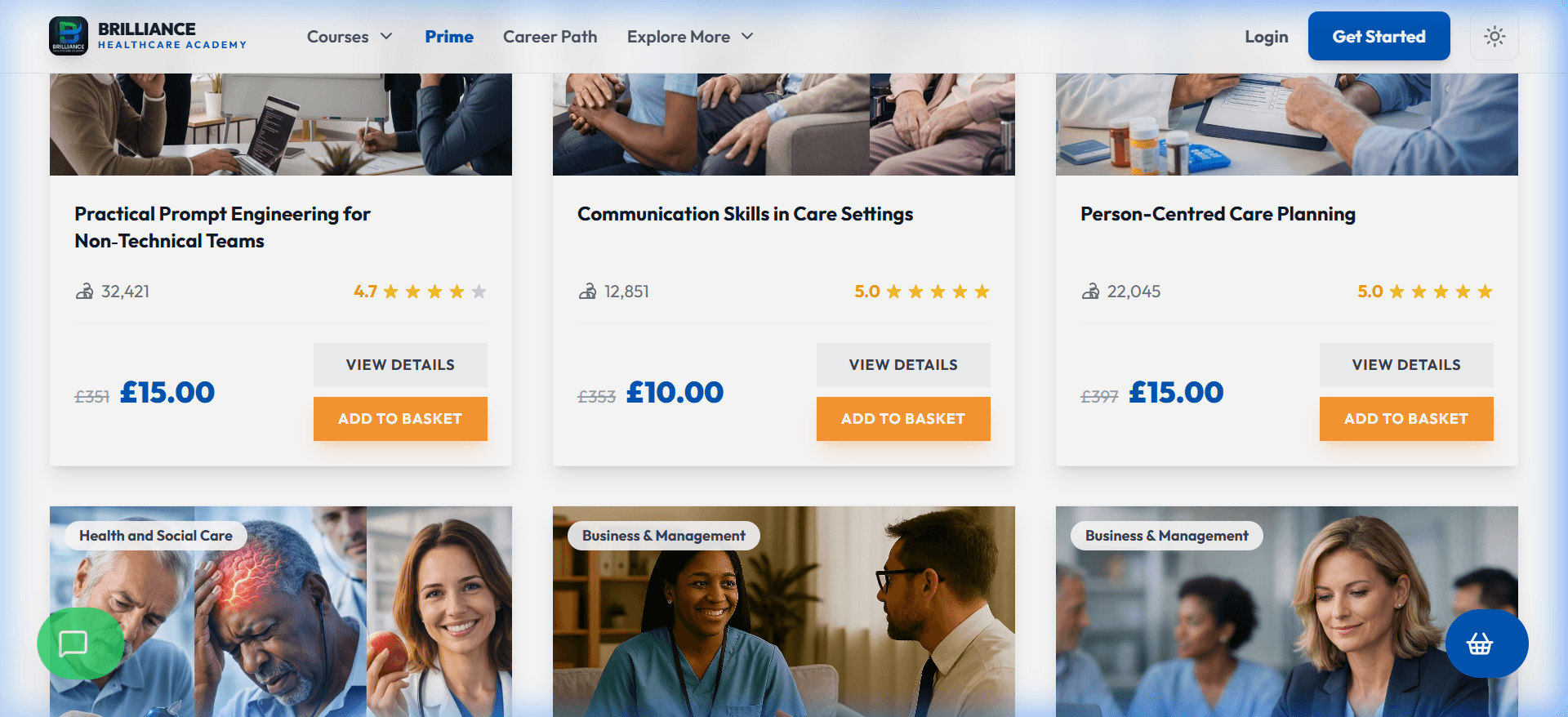Brilliance Healthcare Academy screenshot 1