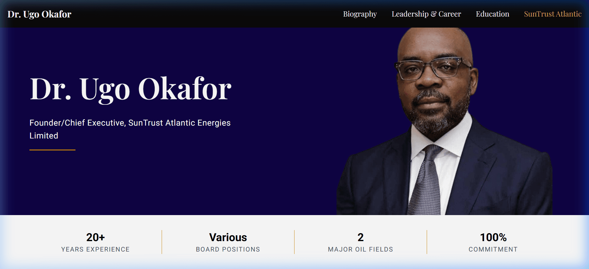 Dr. Ugo Okafor Portfolio