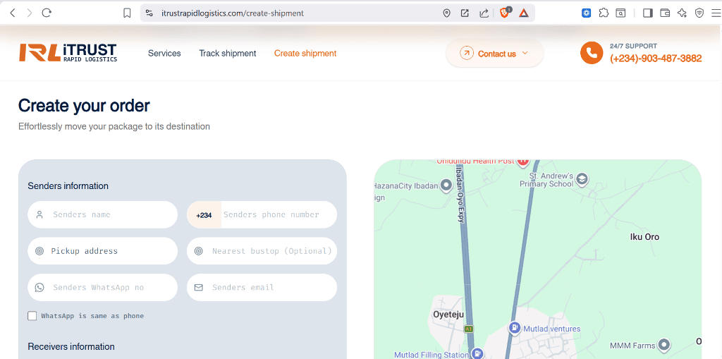 iTrust Rapid Logistics